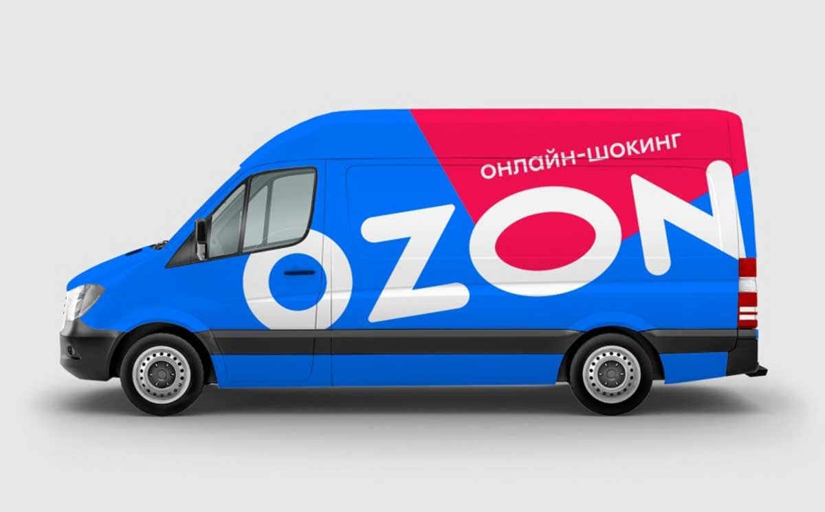 Ozon на своем автомобиле